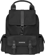[Moleskine] ET23TLEGBKSBK Men's Legendary Backpack, Black, One Size, Black, Free Size