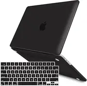 IBENZER Compatible with 2025 2024 MacBook Pro 16 Inch Case M4 M3 M2 M1 A3403 A3186 A2991 A2780 A2485 Pro Max, Hardshell Case with KeyboardCover for Mac Pro 16(2025-2021), Black, T16X-BK+1