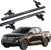 MOMOAU Electric Running Boards Compatible with 2018-2025 Hyundai Santa Cruz, Automatic Power Side Steps, Non-Slip Surface, Vehicle Specific Fitment