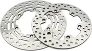 Brakes for Suzuki RM125 RM250 RM 125 250 RMX250 RMX 250 KDRZ E- S S 400 Motorcycle Front Rear Brake Disc Rotor(Front and Rear3)