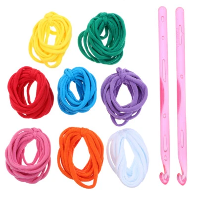98PCS Potholder Elastic Rope Weaving Craft Tools Kids Toy