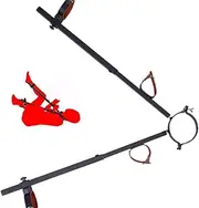 HCUDFN SM Leg Splitter With Ankle Cuffs Handcuffs Collar Sex Bed SM Forced Restraint in Fixed Position Collar Bondage Device for Women Couples