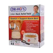 DR-HO'S 2-in-1 Lower Back Decompression Belt Essential Package Pain Relief 2Size