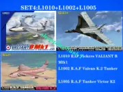G.W.H RAF Vickers VALIANT B Mlk1 & R.A.F Vulcan K2 Tanker & RAF Tanker Victor K2