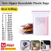 Zipper bags Zip Lock Plastic Bags Lock Bag New Clear Resealable Plastic Zip Bags