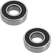 VGOL 2pcs Electric Scooter Wheel Ball Bearings Compatible with Ninebot MAX G30 G30D Scooter Front Motor Drive Wheel Bearing Stainless Steel Ball Bearing