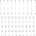 Lamomo Silicone RGB LED Strip Lights Accessories,Multi-Color Changing White