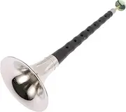 Parliky 1 Set Suona Trumpet Electronic Wind Instrument Recorder Instrument Flute Musical Soprano Recorder Whistle Practical Music Instrument National Instrument Wood