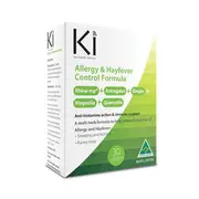 Martin & Pleasance Ki Allergy And Hayfever Control Formula 30 Tablets