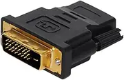 JacobsParts DVI-I Male (24+1 pin) to HDMI Female (19-pin) HD HDTV Monitor Display Adapter