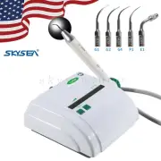 For Cavitron Dental Ultrasonic Scaler fit EMS + LED Handpiece+ 5*Tips