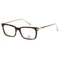 在飛比找momo購物網優惠-【Dunhill 登喜路】時尚光學眼鏡(木紋色)