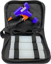 Hot Glue Gun Kit, Mini Hot Melt Glue Gun for Crafts with 30 Glue Sticks and C...