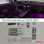 64 Colors LED Ambient Light Atmosphere Lamp Fit For Porsche Macan 2018-2021 (for: Porsche)