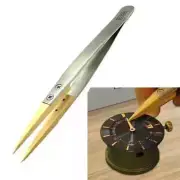 New Tipped Tweezers Pointed Tweezers Lightweight Professional Watch Repair Tool