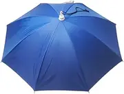 Bocampty Umbrella Hat, 25 inch Fishing Umbrella Hat Hands Free UV Protection Umbrella Cap Adjustable Headwear for Fishing Golf Camping Beach Gardening Sunshade Outdoor