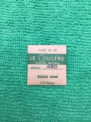 Jaeger LeCoultre Ratchet Wheel Cal. 480 Part 415 27, NOS