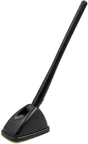 Black Adjustable Self Adhesive Base Decorative Antenna Aerial for Car Automobile
