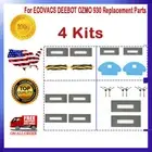4x Filters For ECOVACS DEEBOT OZMO930 Replacement Parts Robotic Vacuums RS