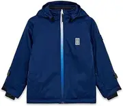 [Kabooki] LEGO Unisex Kinder LWJESSE 712-JACKET Jacket, Dark Blue, Normal, Dark Blue, One Size