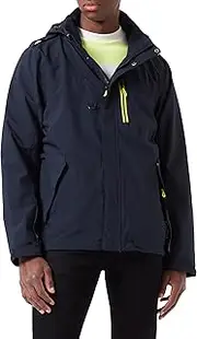 [killtec] Men's Functional Jacket for Dog Owners with Zip-Off Hood, Waterproof