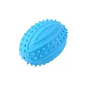 Paws & Claws Assorted TPR Spikey 9.5cm Football Pet Interactive Playing/Chew Toy