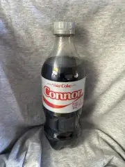 Share A Coke with Connor 2025 Personalized Gift Coca Cola Bottle 20oz Diet Coke