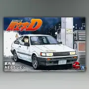 Initial-D Takeuchi Itsuki AE85 LEVIN (Toyota) 1/24 AOSHIMA No.10 Plastic Model