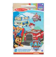Melissa & Doug PAW Patrol Take-Along Magnetic Jigsaw Puzzles, 2 15-Piece Puzzles