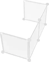 DIYEAH Desktop Sneeze Guard Partition Board Transparent Protective Divider for Desks Easy Installation Sturdy Design for Student Workstations and Office Spaces