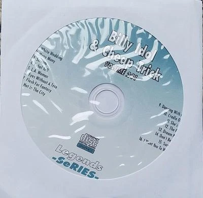 LEGENDS BILLY IDOL/CHEAP TRICK KARAOKE CDG #241 - WHITE WEDDING,REBEL YELL CD+G