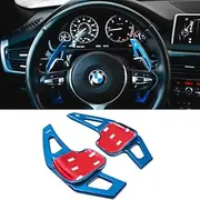 Jaronx Compatible with BMW Paddle Shifter Extensions, Aluminum Metal Steering Wheel Paddle Shifter(Compatible with BMW 2 3 4 X1 X2 X3 X4 X5 X6 series F30 F31F15 F16 F25 F26)-NOT for 5 6 Series F10 F11