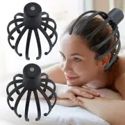 Octopus Head Massager Electric Scalp Massage with Three Vibration Modes