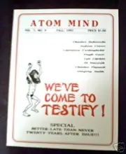 CHARLES BUKOWSKI: Two Poems - ATOM MIND #9 - Mint / Free Shipping