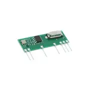 650201471G Module: RF FM receiver AM,ASK 433.92MHz -109dBm 5VDC 4.3mA AUREL