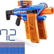 Xshot Insanity Motorized Clip Blaster, (72 Darts) Air Pocket Technology Darts and Dart Storage, Outdoor Toy for Boys and Girls, Teens and Adults