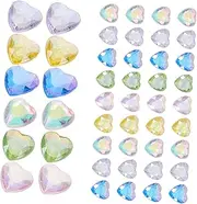 SAFIGLE 1 Box of Nail Charms for Women Nail Art Resin Nail Rhinestones Kit Manicure Decoration Small Nail Gems for Fake Nails Nail Jewels for Girls