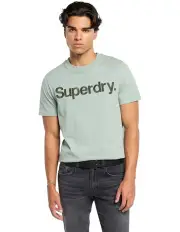 [Superdry] CL Source Relaxed Tee in Washed Slate Grey