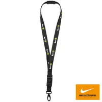 在飛比找momo購物網優惠-【NIKE 耐吉】可拆式識別證帶 PREMIUM 黑 N10