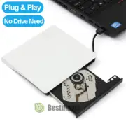 Slim USB3.0 External Driver DVD Reader CD Driver Player Burner For PC Laptop MAC