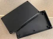 20 x 70 x 120mm Project Box Black uPVC 2 Halves Internal PCB Mounts Multi Qty