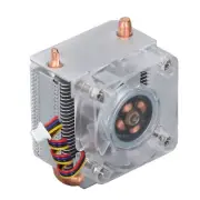 CPU Cooling Fan Base 4pin Low Noise RGB LED CPU Cooler For Pi 5 DC 5V Fit