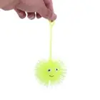 Gifts Vent Ball Glowing Hair Flash Ball Elastic Glow Hair Ball LED Light Up Toy