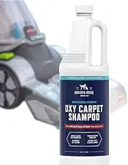 [Rocco & Roxie Supply Co] Carpet Cleaner Solution for Pets - Use In Any Carpet Shampooer Machine - Deep Cleaning For Everyday Dog Odor On Carpets, Couch, Upholstery, and Rugs