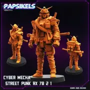 Cyber Mecha: Punk RX | Cyberpunk | Papsikels | 32mm Scale