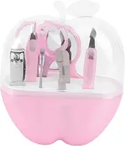 PLAFOPE Elegant 8-in-1 Nail Clipper Set High Workmanship Compact Storage for Outdoor Activities