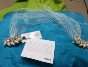 MIMCO MOONDANCE VEIL HEAD PIECE WHITE NET PEARL CLIP FASCINATO NEW