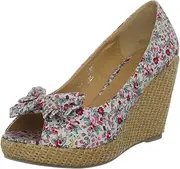 [Lunar] Women's FLV218 Open Toe Espadrilles