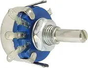Aexit WH5-1A (Control electrical) 2.2K ohm 4mm Round Shaft Linear Taper Rotary (28ry875qf575) Carbon Potentiometer