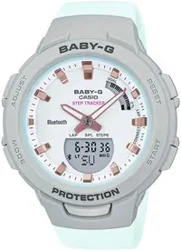 在飛比找Yahoo!奇摩拍賣優惠-CASIO手錶公司貨附保證卡發票BABY-G藍牙運動計步20